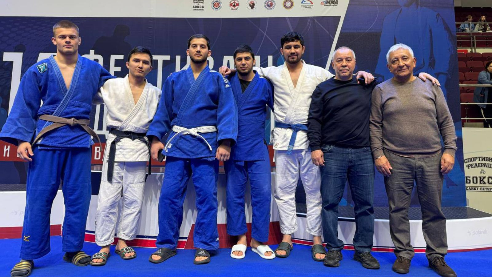 Ветераны питерского филиала ЦСКА приняли участие в торжественной церемонии открытия «Фестиваля единоборств»
