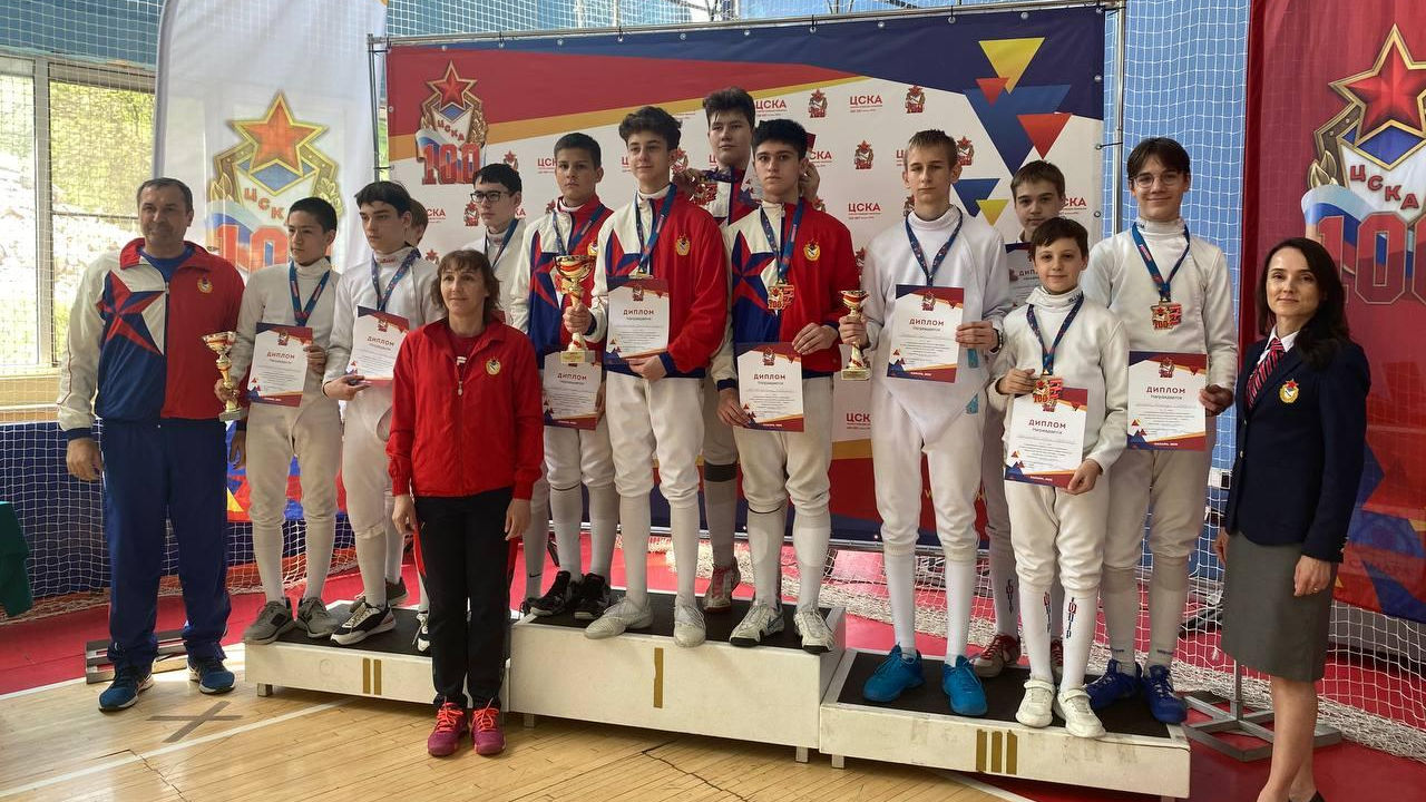 В ЦСКА/Самара завершился турнир по фехтованию посвященный 100-летию ЦСКА