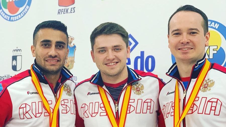 Максим Ксенофонтов (ЦСКА/Санкт-Петербург) – бронзовый призер чемпионата Европы по каратэ в команде