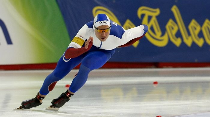 Армейский конькобежец Павел Кулижников завоевал серебряную медаль на этапе Кубка мира в Японии