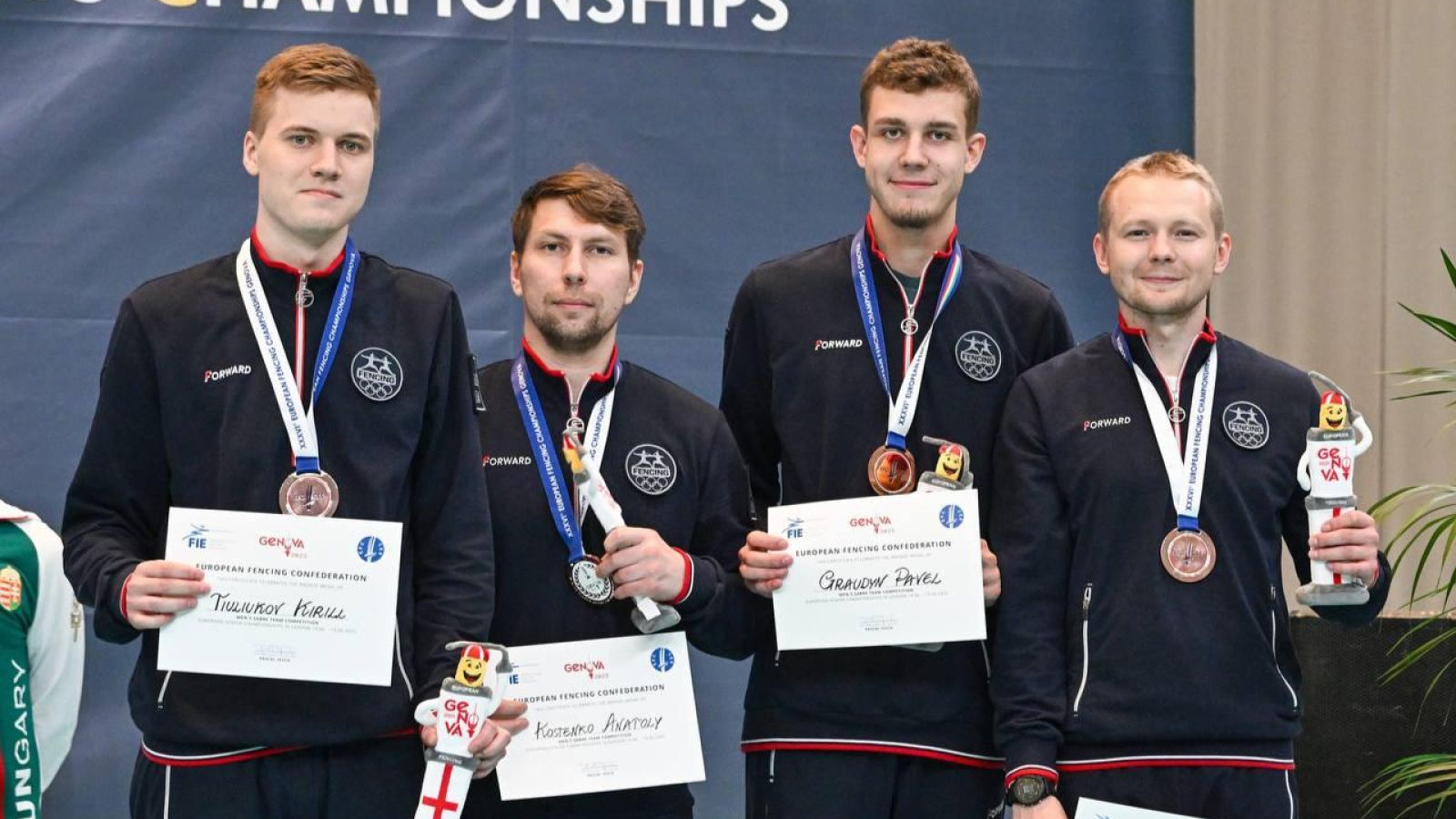 Российские рапиристы завоевали бронзу чемпионата Европы - 2025