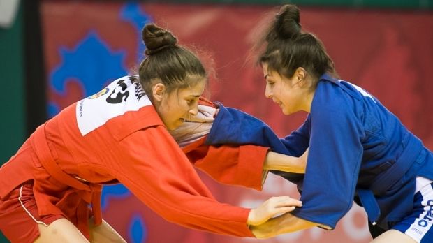 Армейская самбистка Ольга Крюкова стала победительницей Кубка Европы