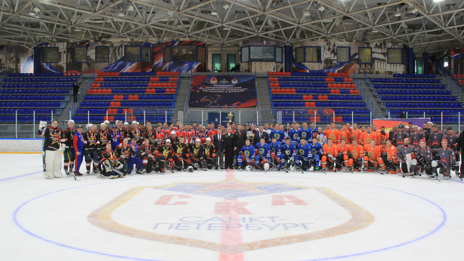 Команда Центрального военного округа — победитель чемпионата Вооруженных Сил РФ по хоккею с шайбой