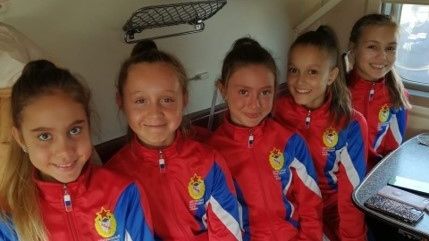 На Всероссийских соревнованиях «Юниор Лига» гимнастки СШ (К) ЦСФПиВ (г. Иркутск) филиала ЦСКА/Хабаровск выполнили норматив КМС