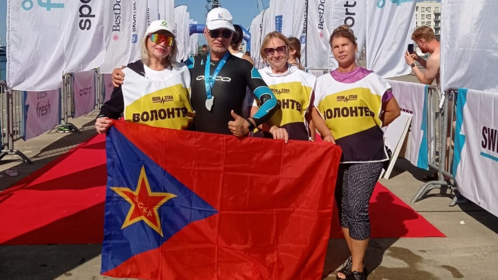 Ветеран спорта ЦСКА/Севастополь одержал победу в заплывах Swimstar фестиваля Ironstar