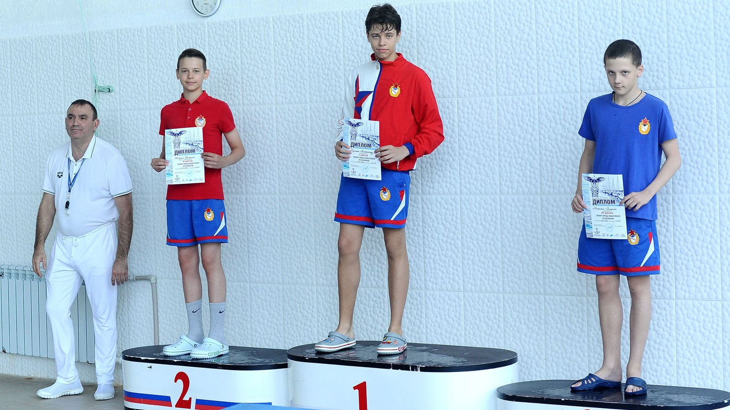 Воспитанники спортшколы ЦСКА г. Севастополь результативно выступили на чемпионате и турнире города по плаванию