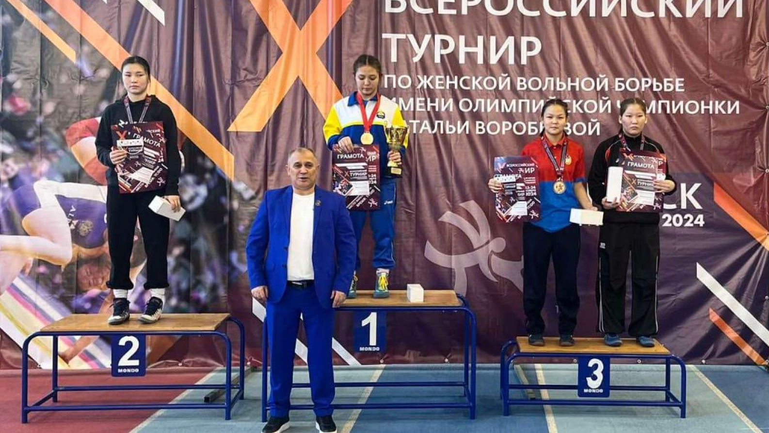 Воспитанница «ЦСКА-Тыва» стала обладательницей бронзы всероссийских соревнований по спортивной борьбе