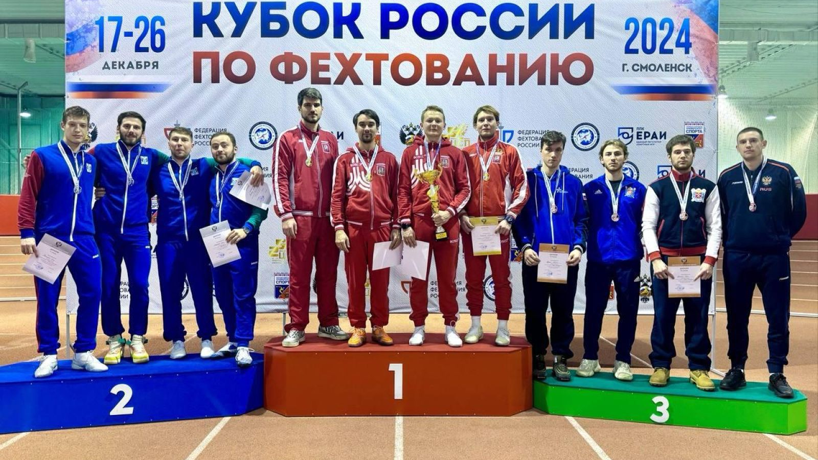 22 МЕДАЛИ ЗАВОЕВАЛИ ФЕХТОВАЛЬЩИКИ ЦСКА НА КУБКЕ РОССИИ