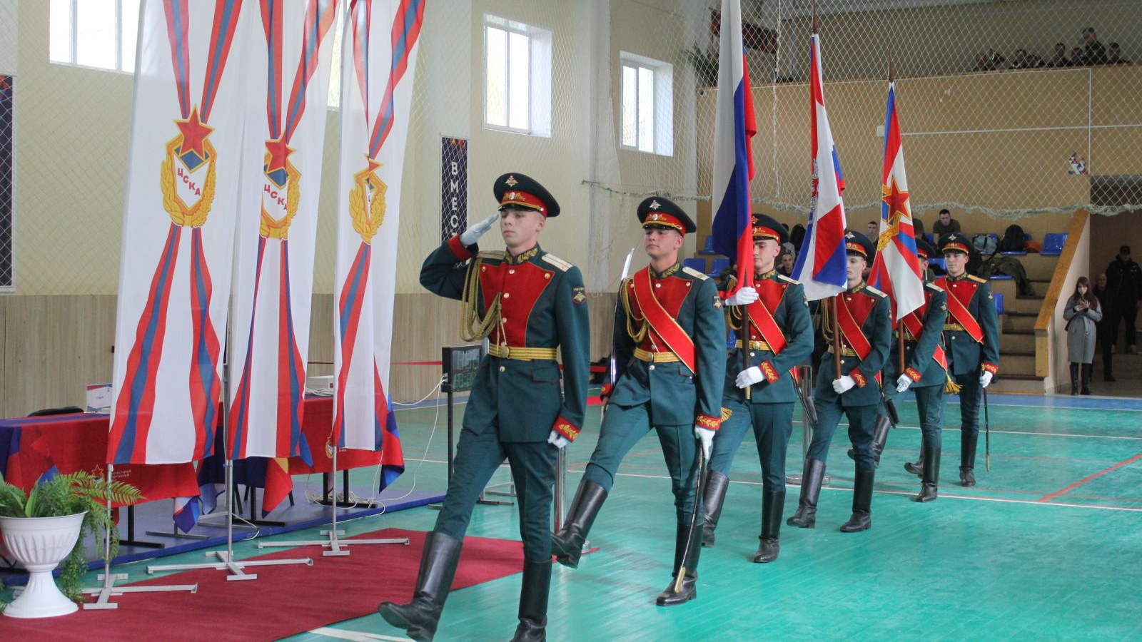 В Смоленске состоялась церемония открытия чемпионата ВС РФ по военно-спортивному многоборью