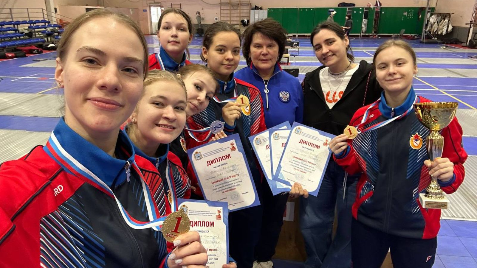 Рапиристы спортивной школы «ЦСКА-Самара» – победители первенства Самарской области по фехтованию