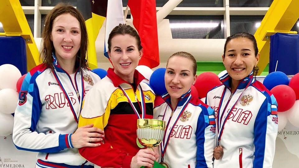 Спортсменка ЦСКА Инна Дериглазова – победительница всероссийских соревнований рапиристок