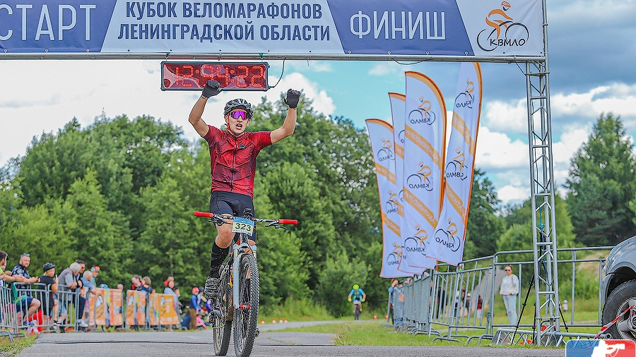 На базе филиала ЦСКА г. Санкт-Петербург прошел Токсовский веломарафон