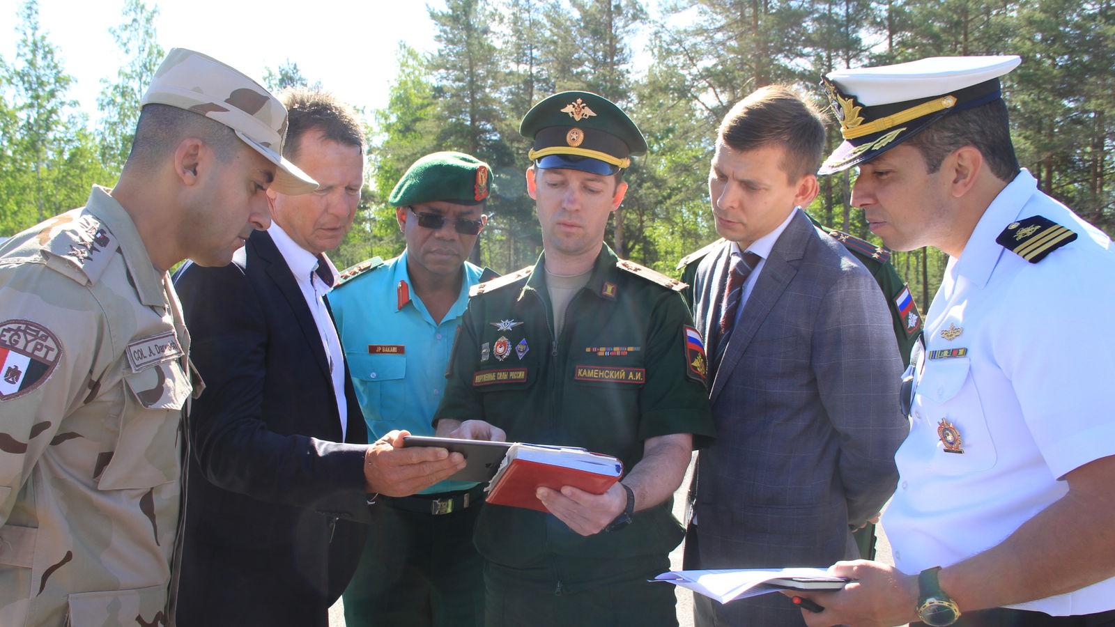 Оценочная комиссия CISM ознакомилась с объектами проведения III Всемирных курсантских игр