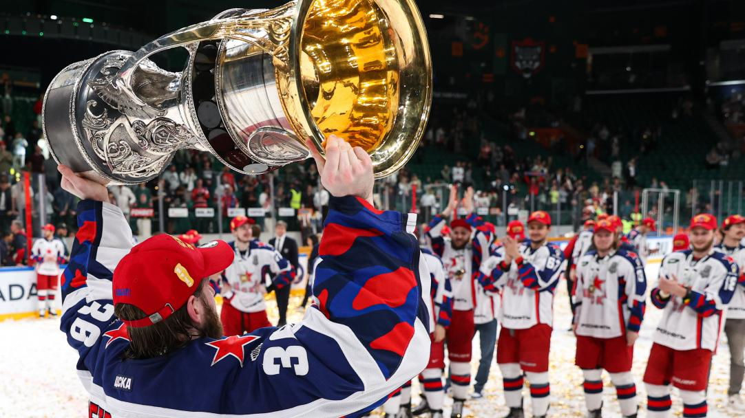 Кубок Гагарина – в Музее спортивной славы ЦСКА