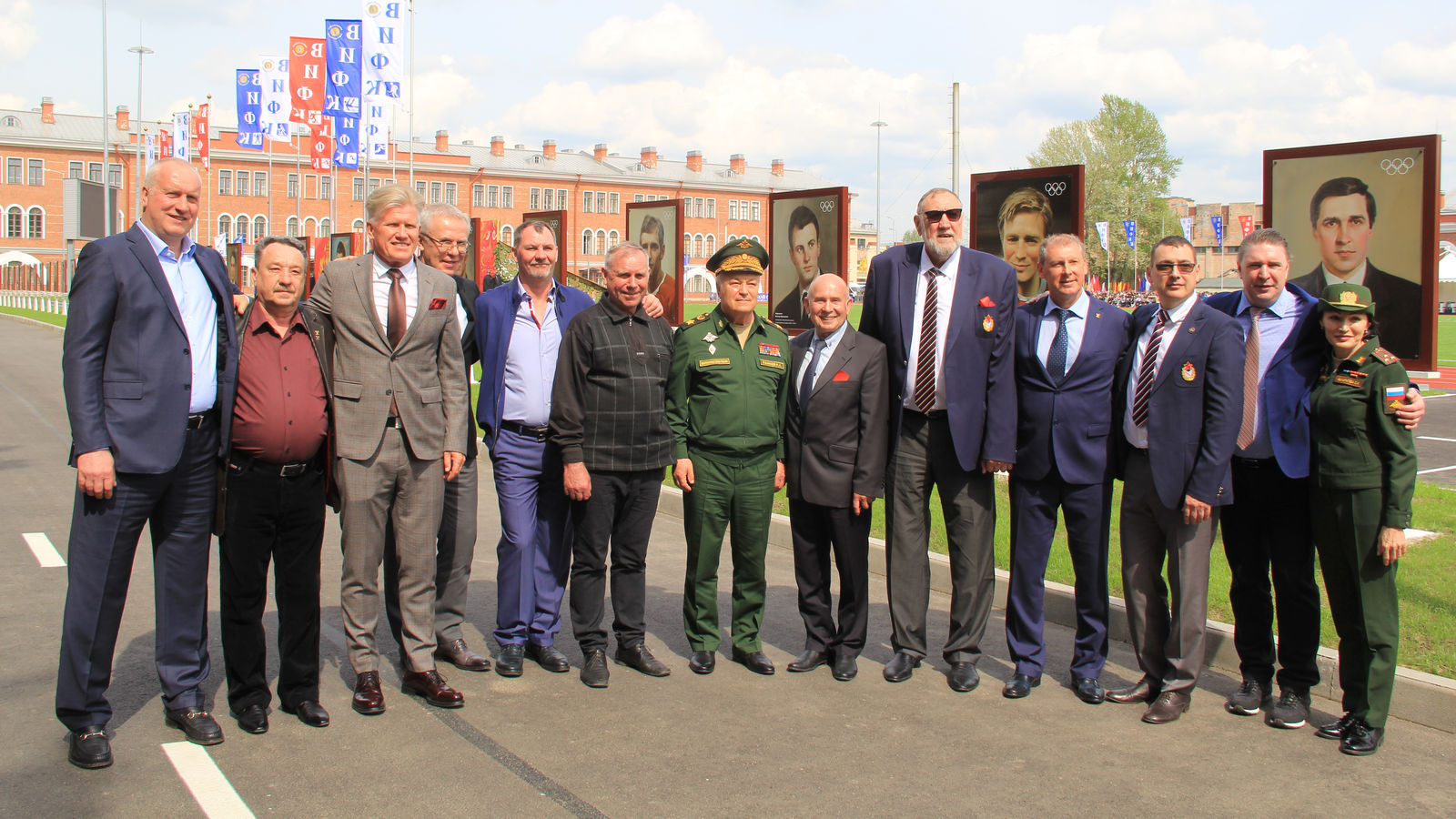 В Санкт-Петербурге открылась аллея олимпийских чемпионов