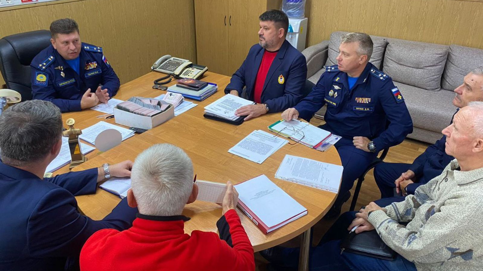 Рабочая встеча о перспективе создания отделения вертолётного спорта спортивной школы «ЦСКА-Самара»