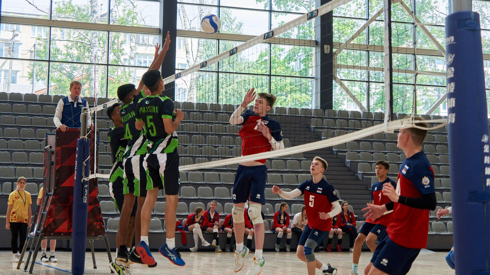 ЮНОШЕСКАЯ СБОРНАЯ РОССИИ ОБЫГРАЛА СБОРНУЮ ПАКИСТАНА НА I МЕЖДУНАРОДНОМ ДОВУЗОВСКОМ ТУРНИРЕ CISM