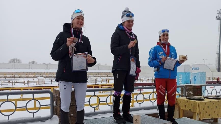 Воспитанница СШ (ОРК) ЦСКА г. Санкт-Петербург Ирина Соловьева – серебряный призер Всероссийских соревнований по биатлону