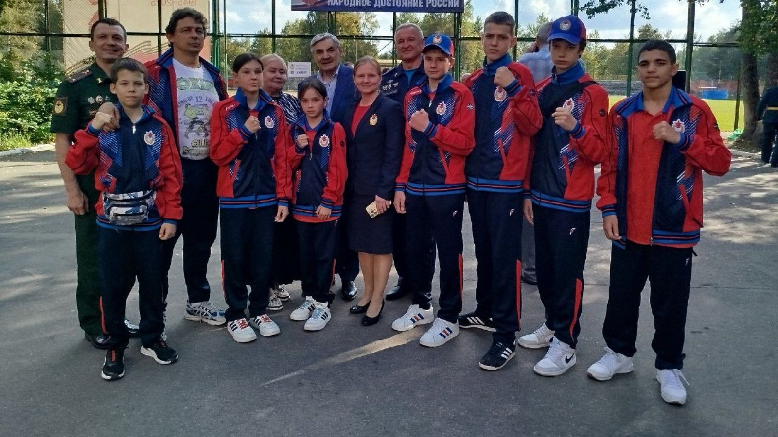 Спортсмены СШОР ЦСКА приняли участие в торжественном мероприятии в Балашихе