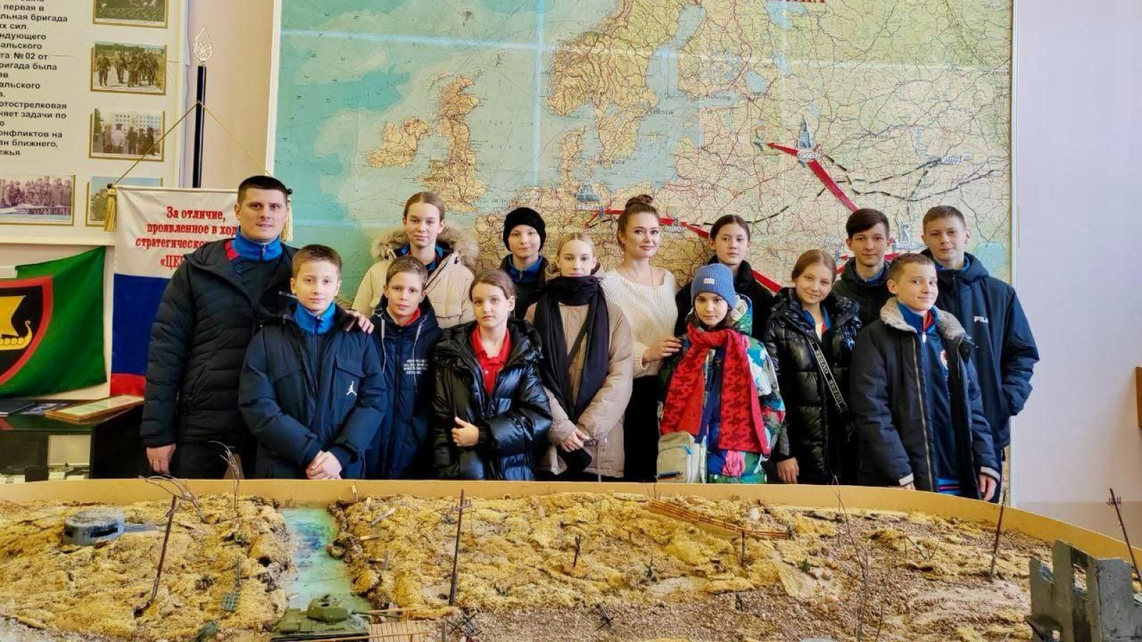 ЭКСКУРСИЯ ВОСПИТАННИКОВ СШ(ОРК) «ЦСКА-ХАБАРОВСК» В МУЗЕЙ БОЕВОЙ СЛАВЫ