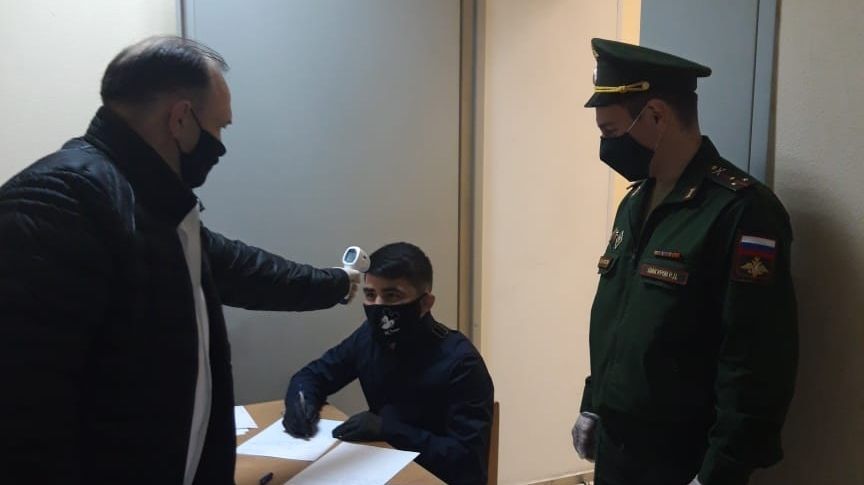 В спортивной роте ЦСКА/Санкт-Петербург прошло увольнение в запас спортсменов-срочников