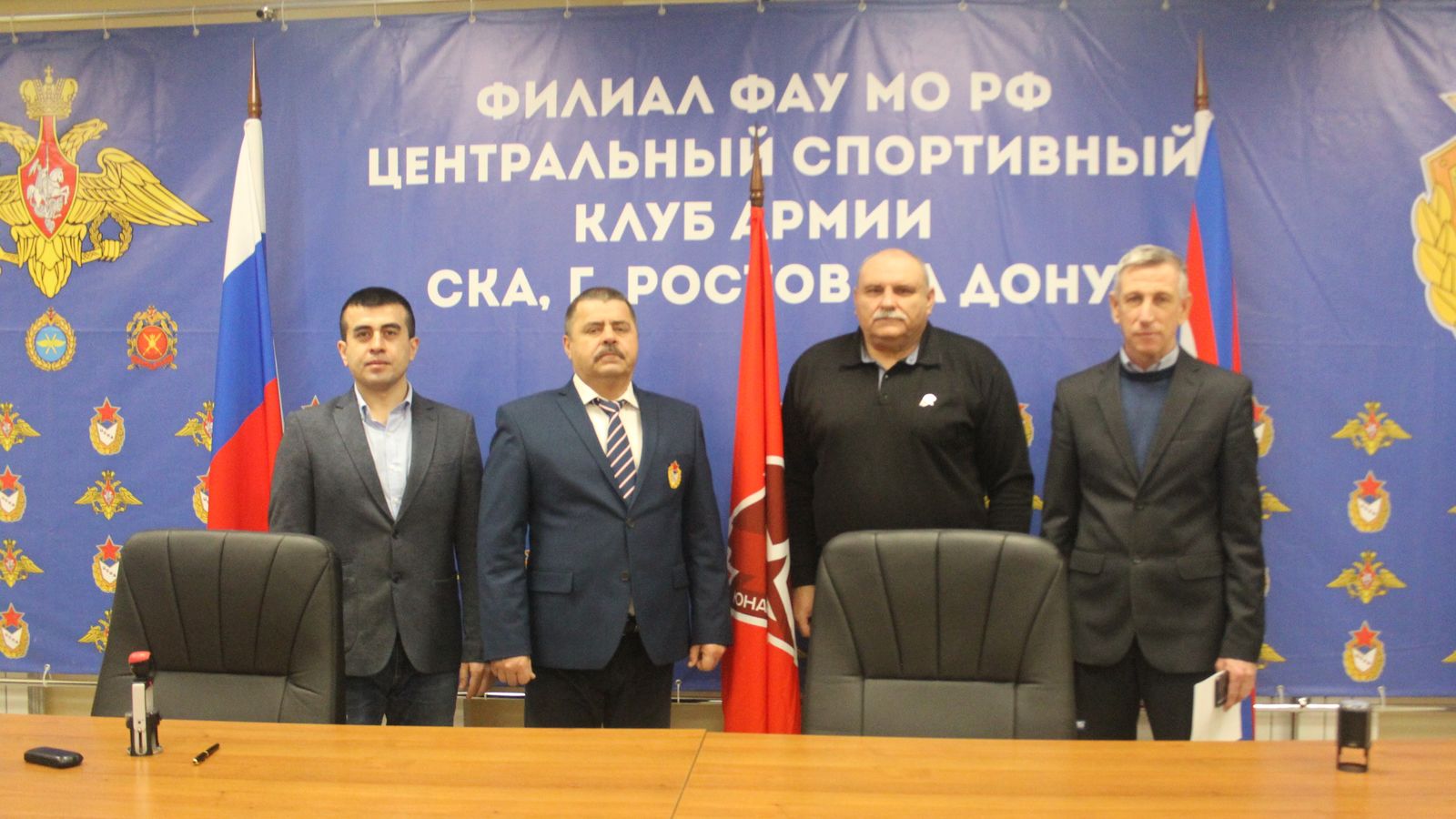 В филиале ЦСКА г.Ростова-на-Дону подписан договор о взаимодействии с ВВПОД «Юнармия»