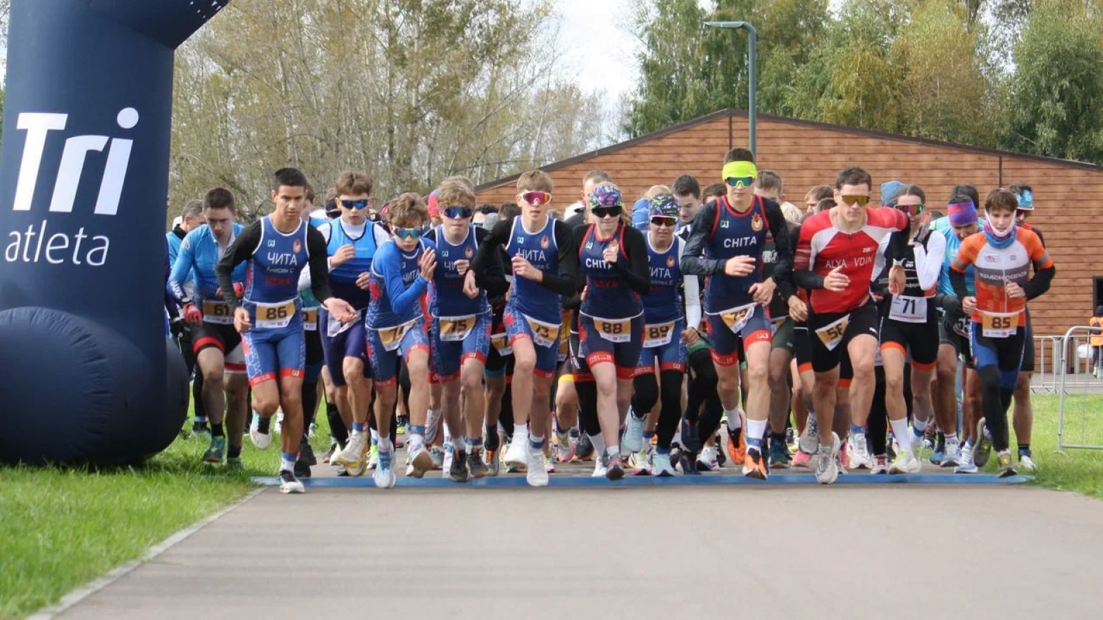 Триатлонисты из Читы завоевали четыре медали на первенстве Красноярского края