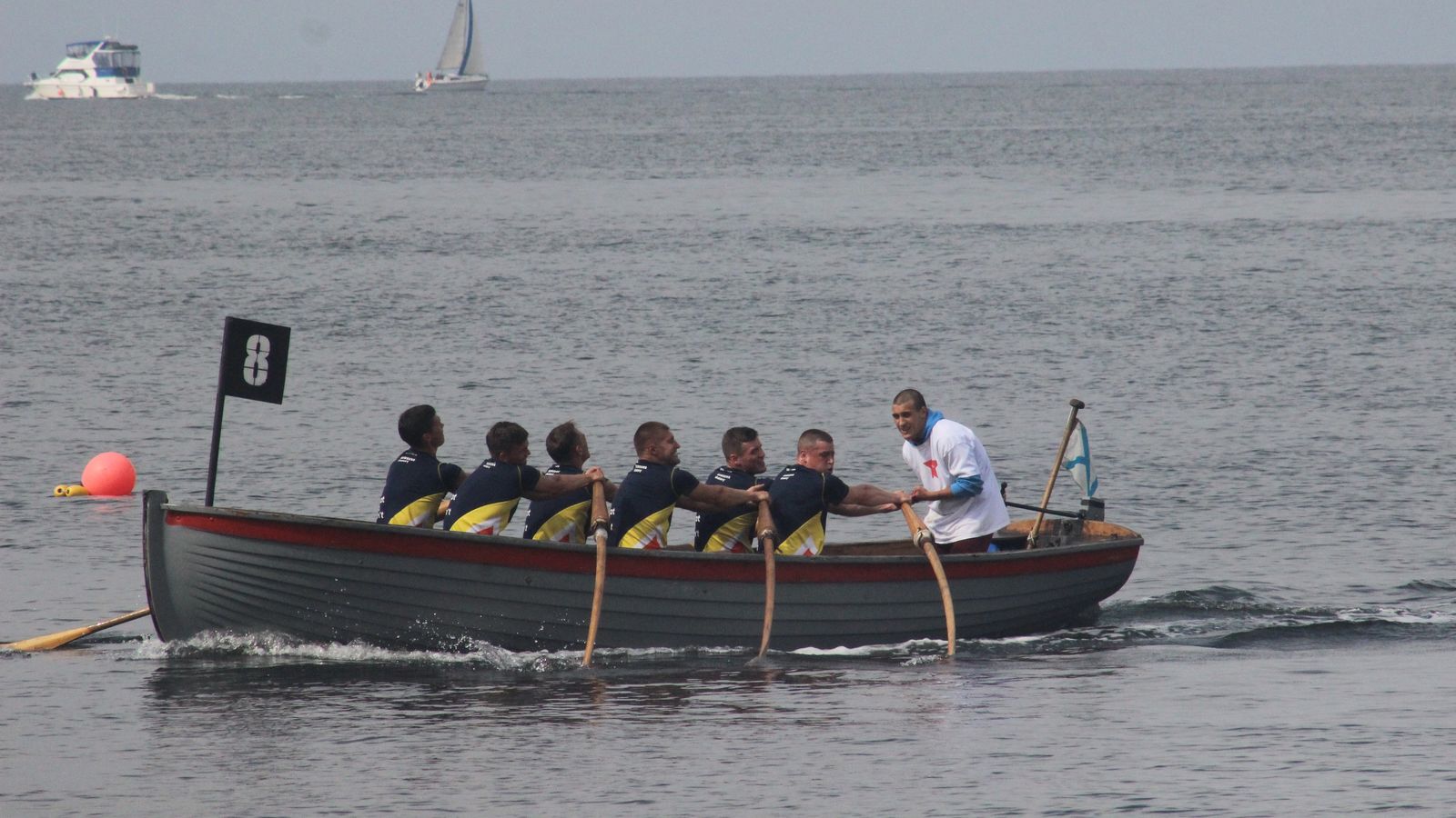 Во второй гребной дисциплине на чемпионате ВМФ проходящем на базе СЦМиФП (г. Владивосток) филиала ЦСКА/Хабаровск отличились черноморцы