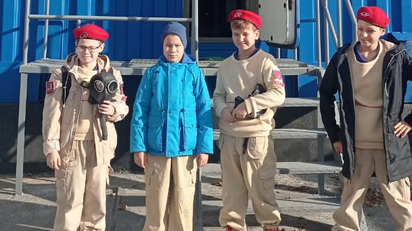 Юнармейцы СОК (г. Вилючинск) филиала ЦСКА/Хабаровск побывали на экскурсии в учебно-тренировочном комплексе «Каспий»