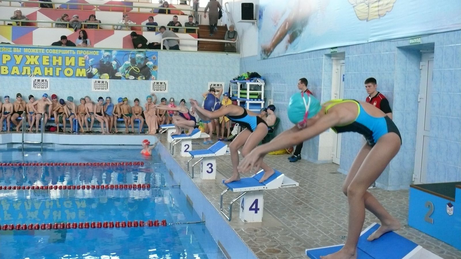 В ходе открытого первенства СШ (ОРК) ЦСКА (г. Хабаровск) по плаванию на дорожки вышли 158 юных армейских спортсменов