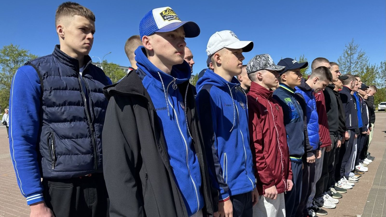 Торжественная церемония проводов в ряды Вооружённых Сил Российской Федерации