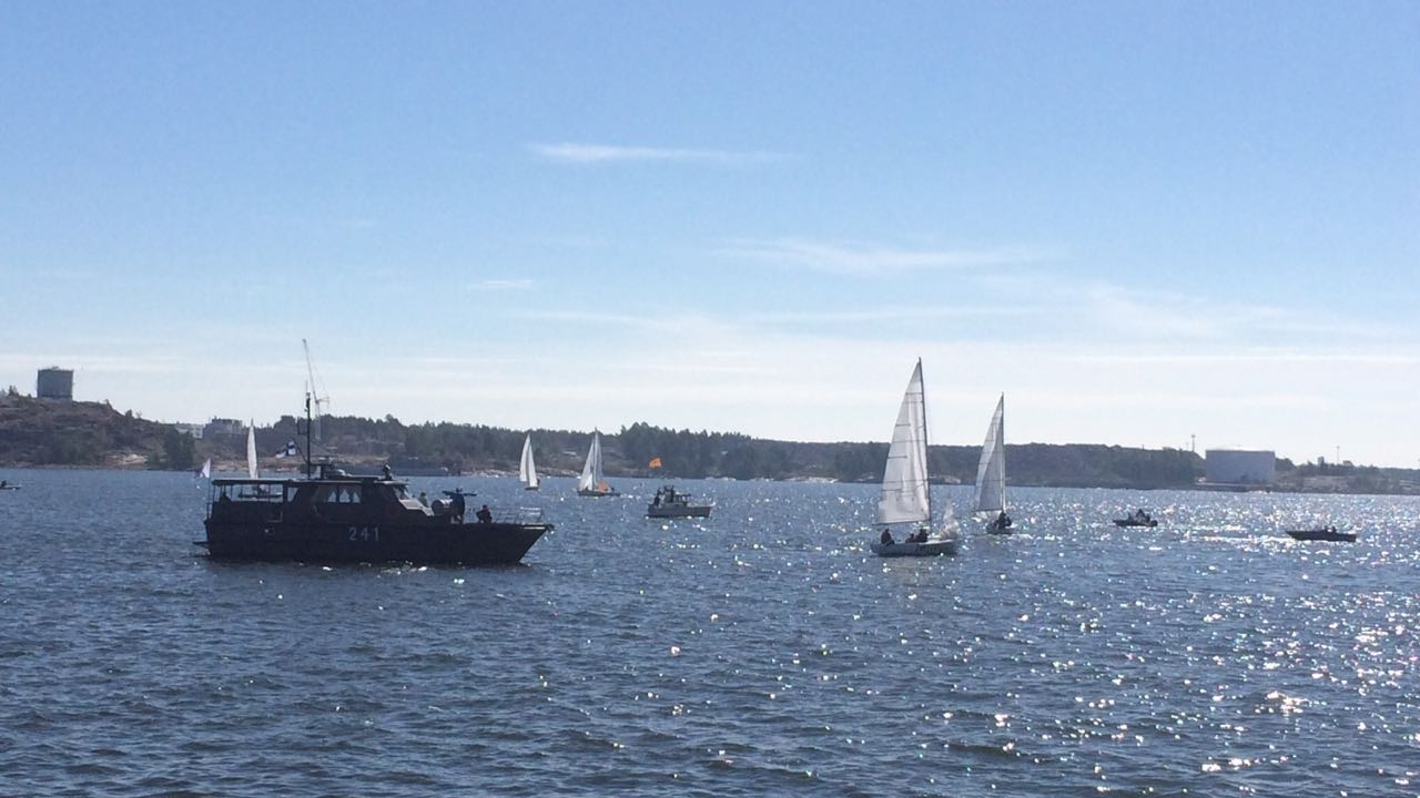 На 50-м чемпионате мира CISM среди военнослужащих по парусному спорту прошёл первый соревновательный день