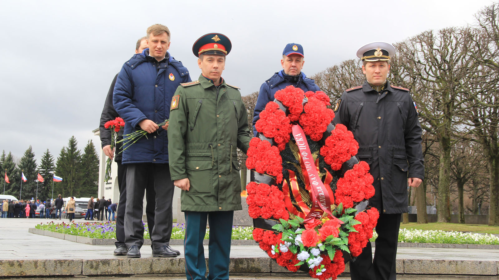 Представители филиала ЦСКА (СКА г. Санкт-Петербург) почтили память павших в Великой Отечественной войне