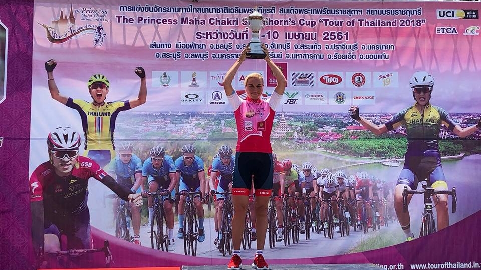 Армейская велосипедистка Ольга Забелинская выиграла многодневку «Тур Таиланда»