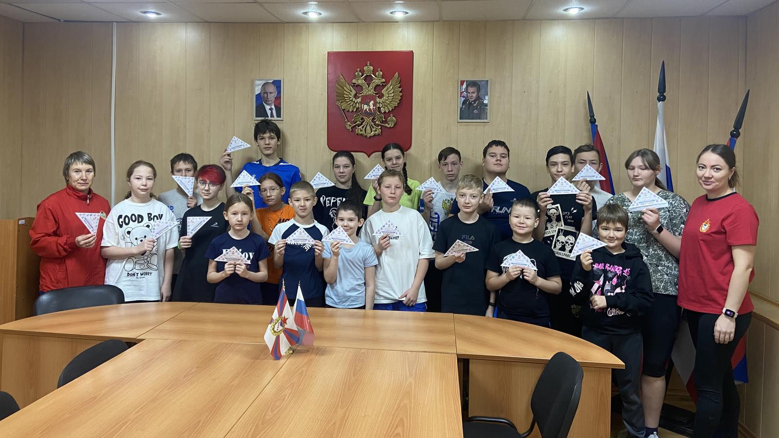 Воспитанники СШ (ОРК) СЦ (г. Чита) филиала ЦСКА/Хабаровск поучаствовали в акции «Письмо солдату на фронт»