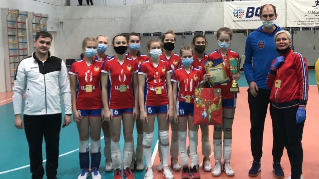 Команда волейболисток ЦСКА/Самара из Хакасии - золотой триумфатор Первенства Сибирского федерального округа