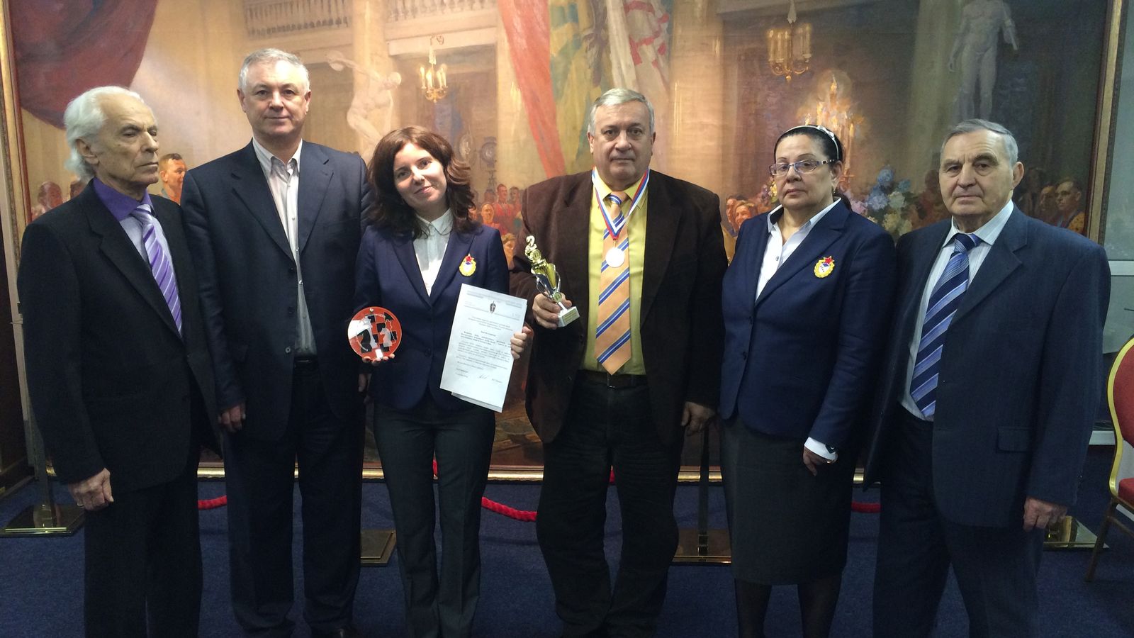 В Музее ЦСКА состоялся блиц-турнир по шахматам среди ветеранов спорта