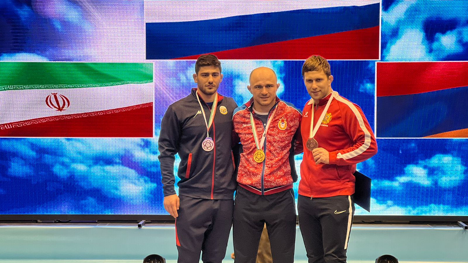 Борцы вольники завоевали еще 5 наград на чемпионате мира CISM по спортивной борьбе в Иране