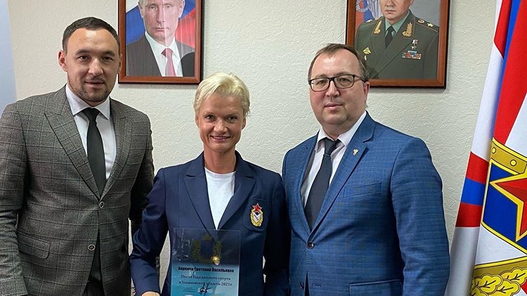 Первый заместитель начальника ЦСКА Светлана Хоркина стала послом детского спорта в Ульяновской области в 2021 году