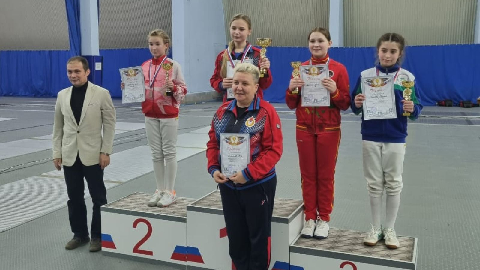 Спортсменка ЦСКА заняла первое место на межрегиональном турнире по фехтованию