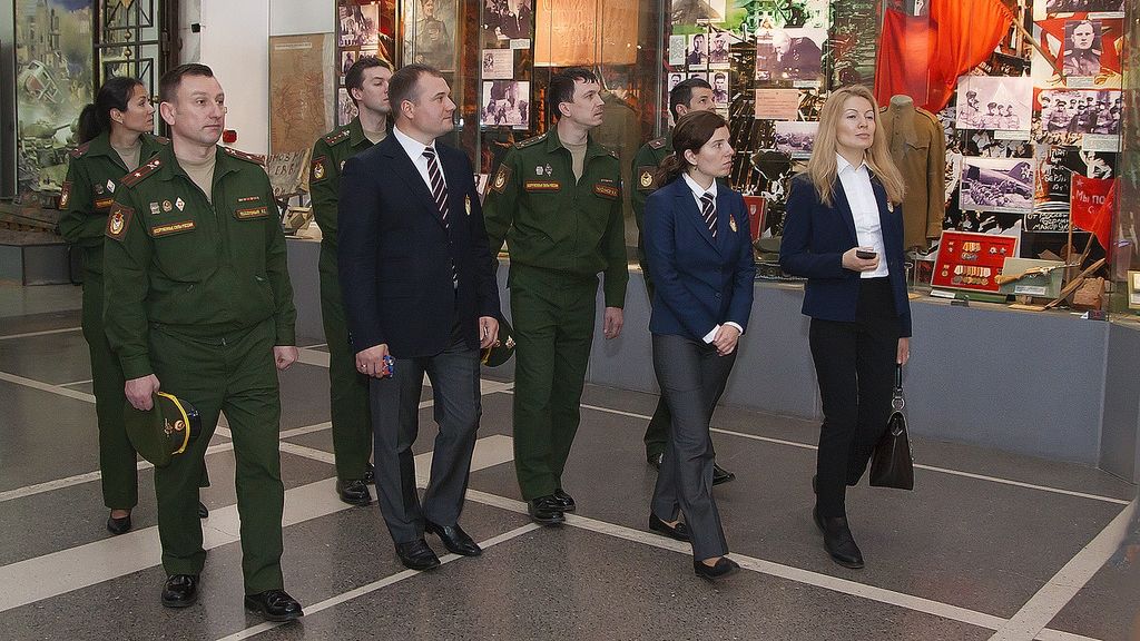 Сотрудники ЦСКА побывали на экскурсии в Центральном музее ВС РФ