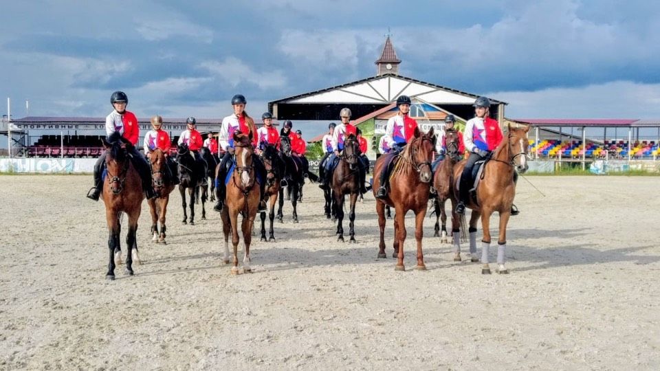 Воспитанники СШОР ЦСКА по конному спорту вернулись к очным тренировкам в хорошей спортивной форме