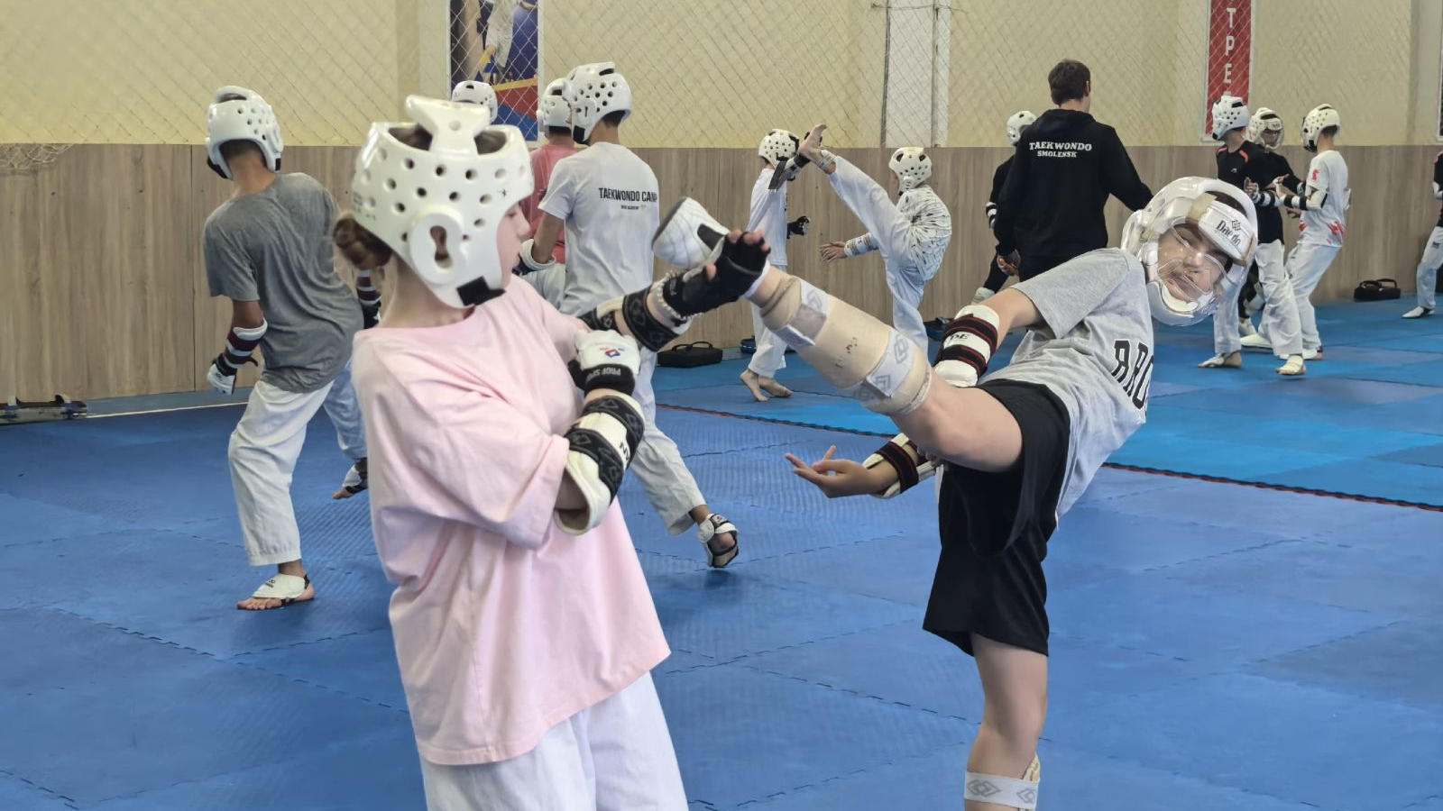 Спортивные сборы по тхэквондо прошли в филиале ЦСКА/Смоленск