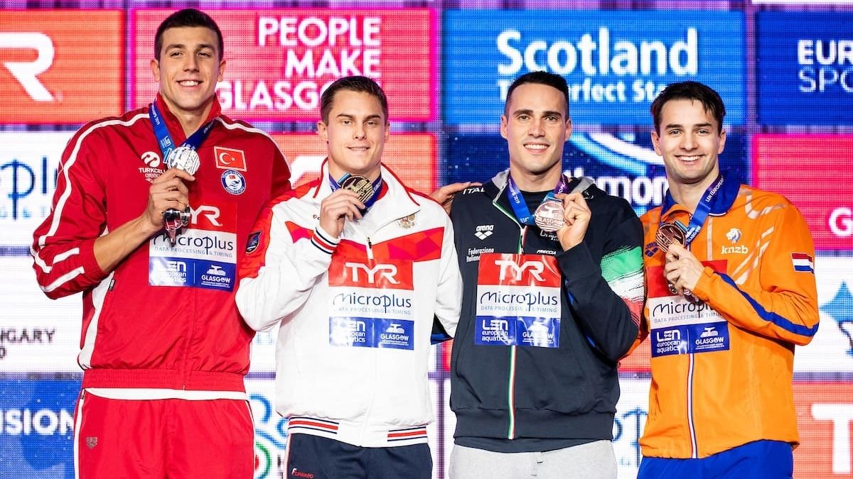Пловец ЦСКА Владимир Морозов выиграл «золото» чемпионата Европы с рекордом