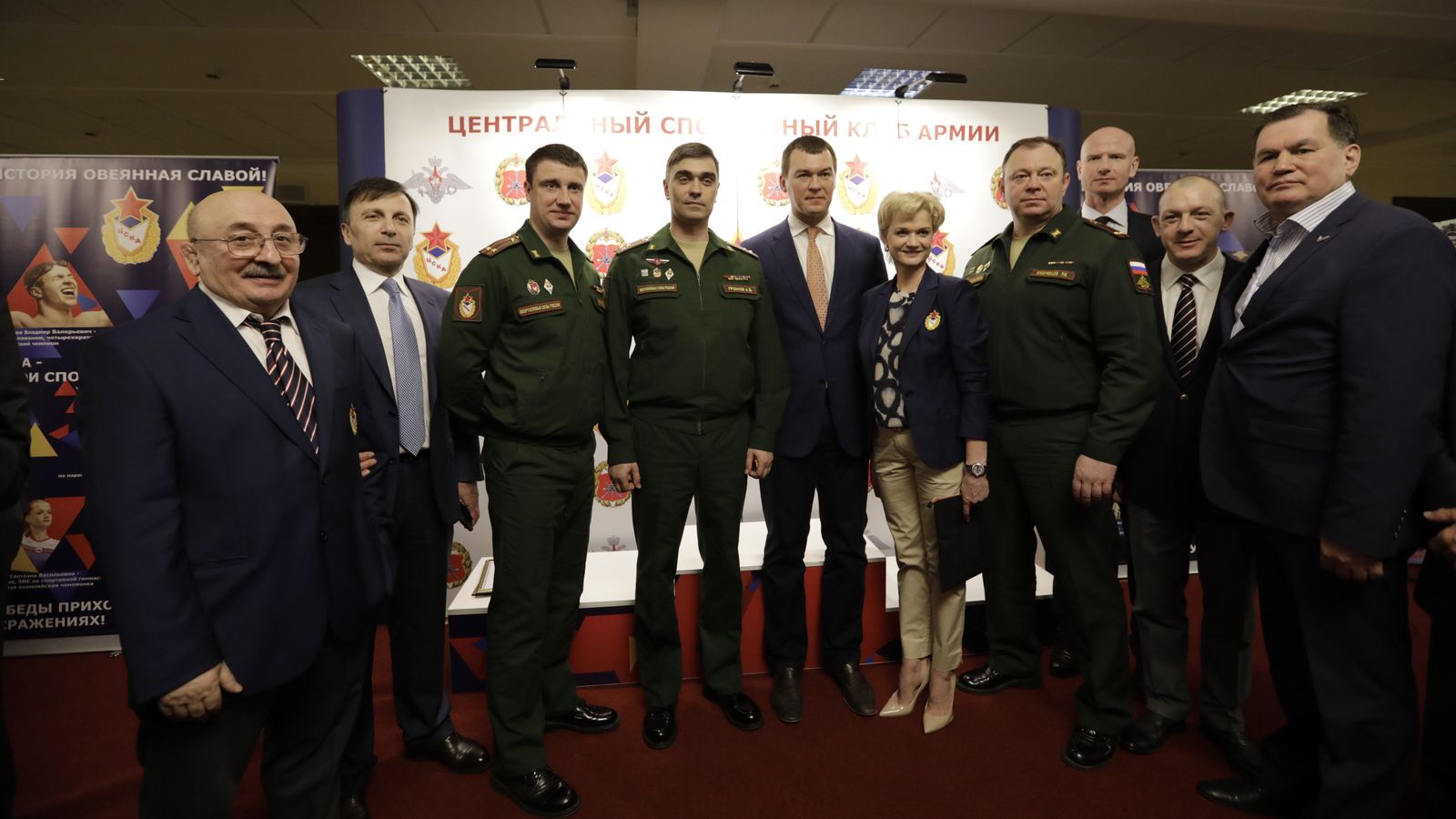 В Государственной Думе состоялось открытие выставки «ЦСКА – 95 лет»