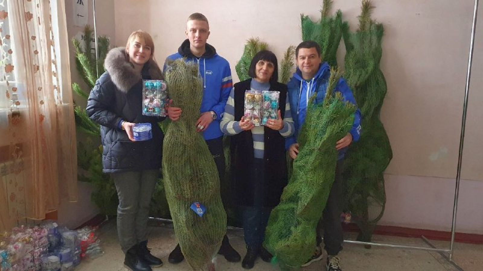 РОСТОВСКИЙ ФИЛИАЛ ЦСКА ДОСТАВИЛ 600 СОСЕН В ДНР