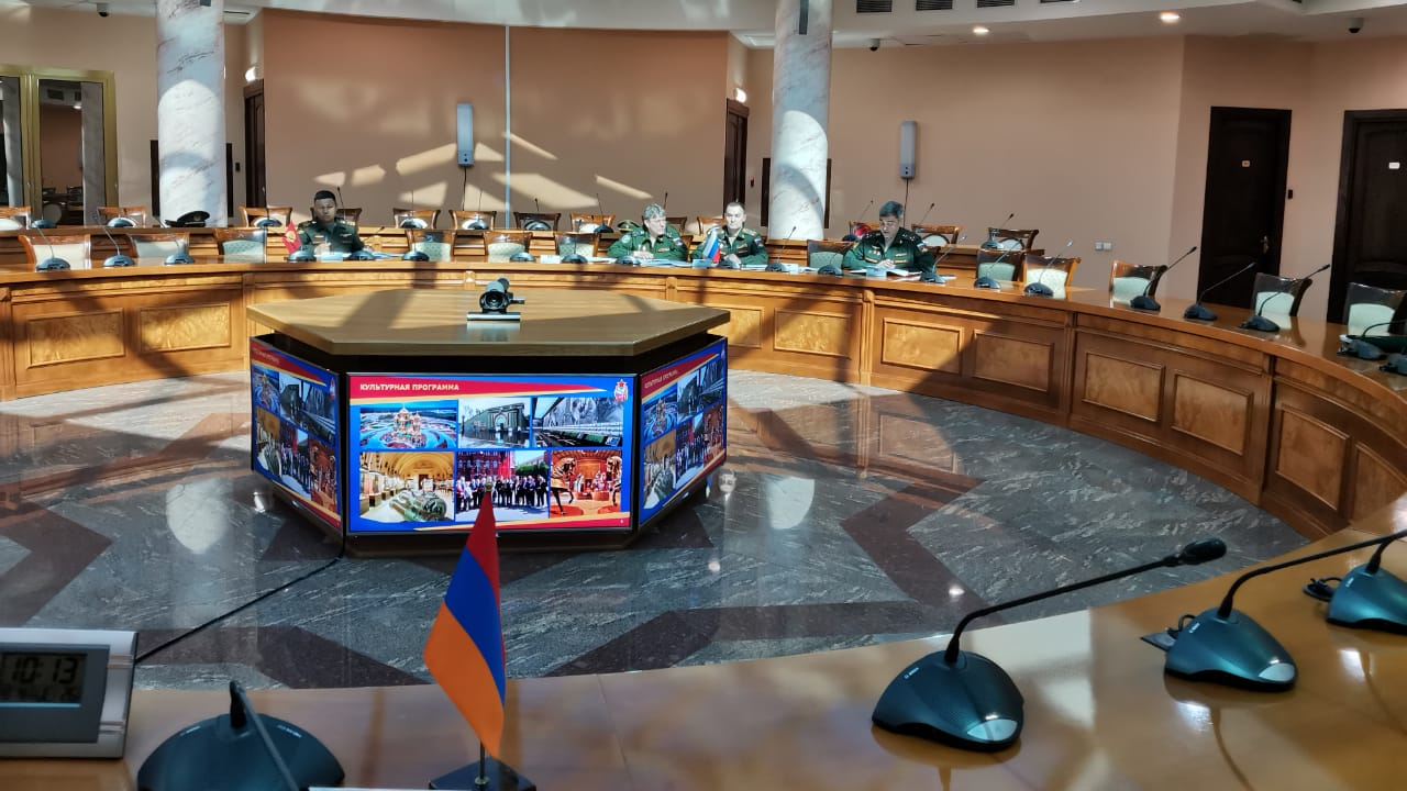 Начальник ЦСКА полковник Артем Громов принял участие в заседании спортивного комитета при Совете министров обороны стран-участников СНГ