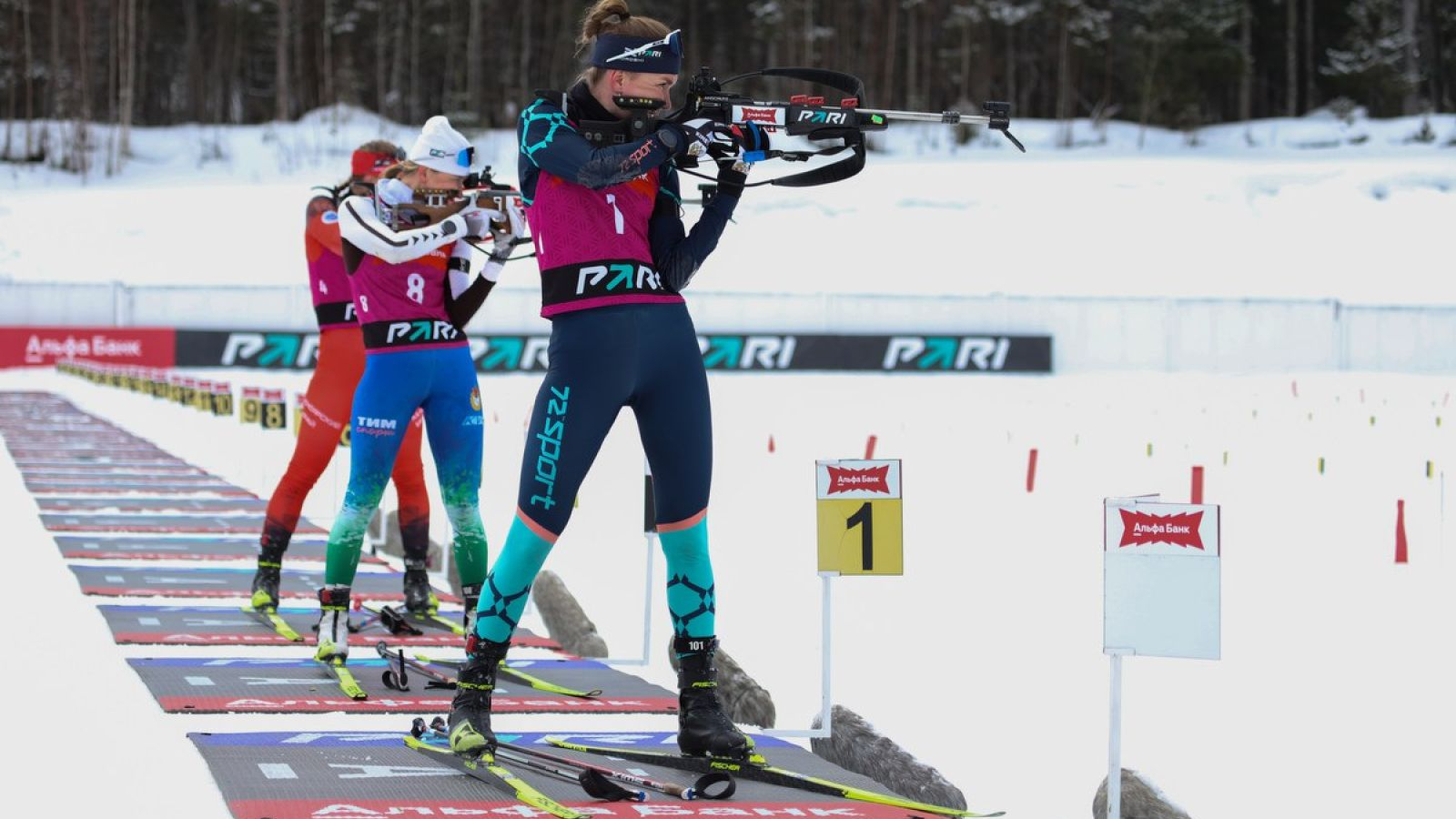 Биатлонистки ЦСКА завоевали золото и серебро чемпионата России