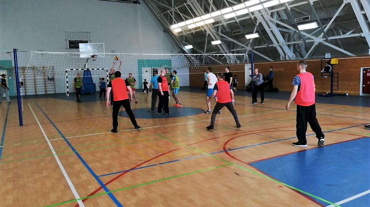 В СК «Океан» (г. Вилючинск) филиала ЦСКА/Хабаровск прошло Первенство в/ч 31268 по волейболу