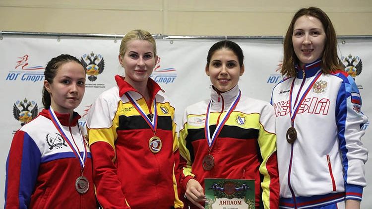 Спортсменка ЦСКА Инна Дериглазова в четвертый раз завоевала звание «Первой рапиры России»